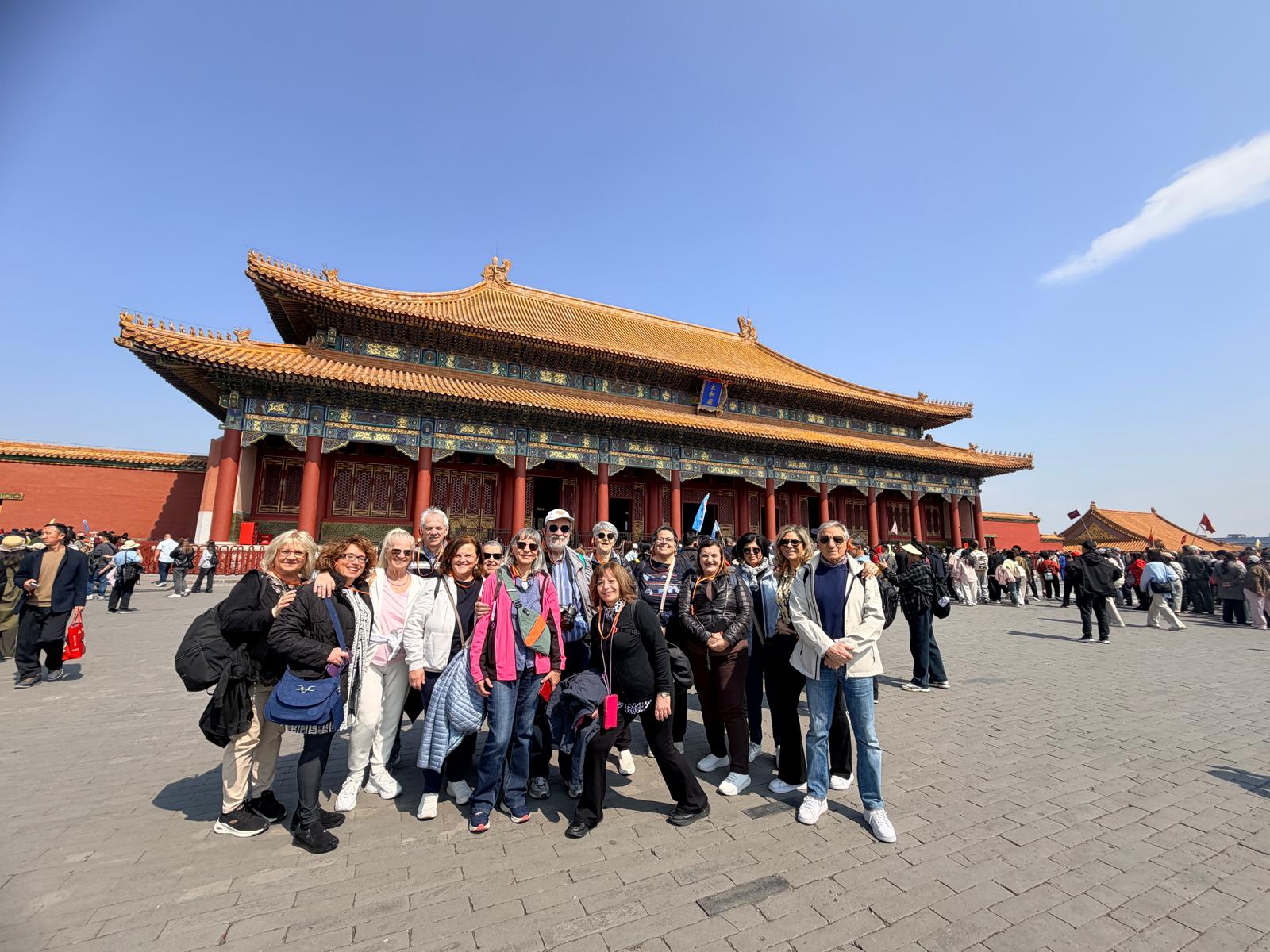 Un viaggio di gruppo in Cina